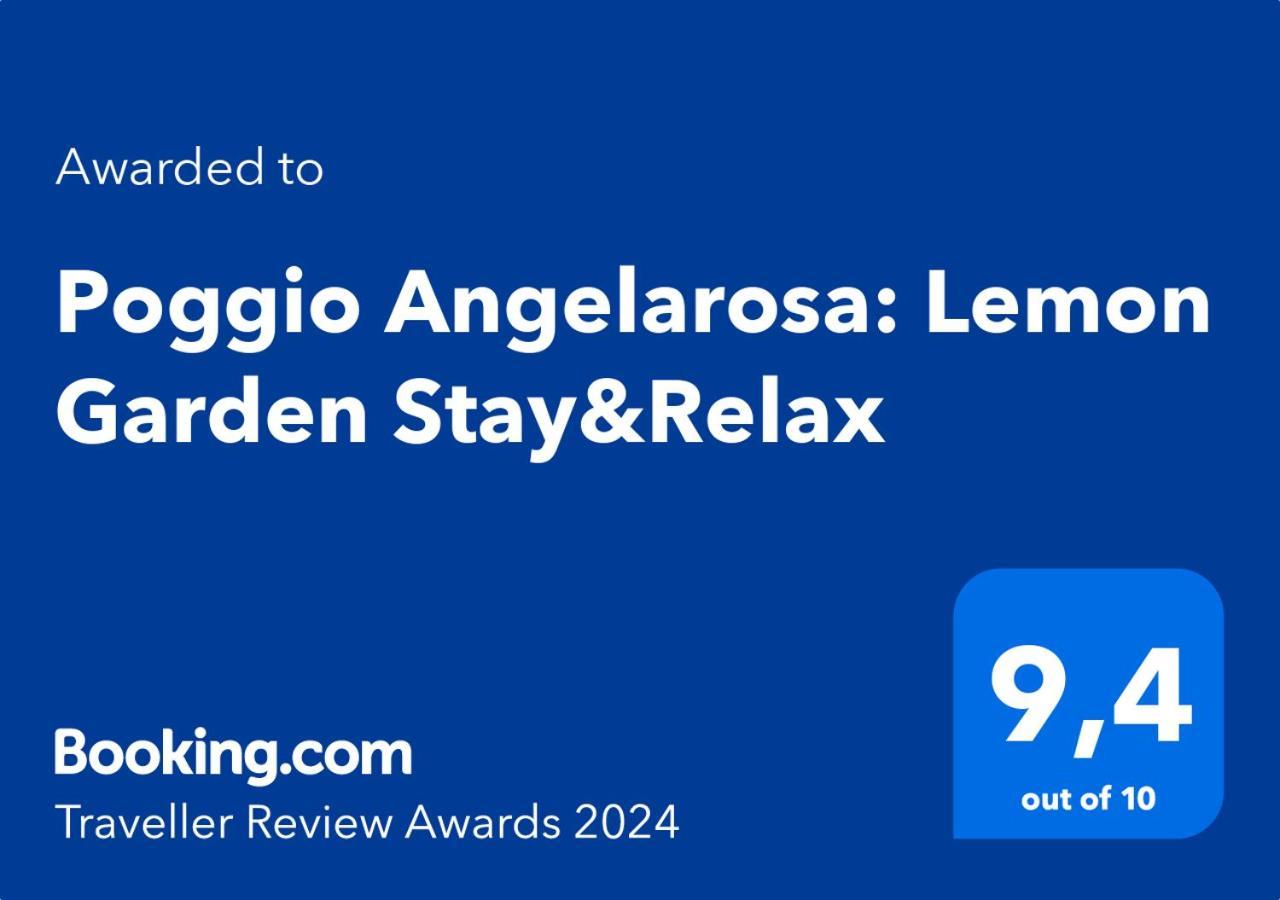 Poggio Angelarosa: Lemon Garden Stay&Relax Scala Dış mekan fotoğraf